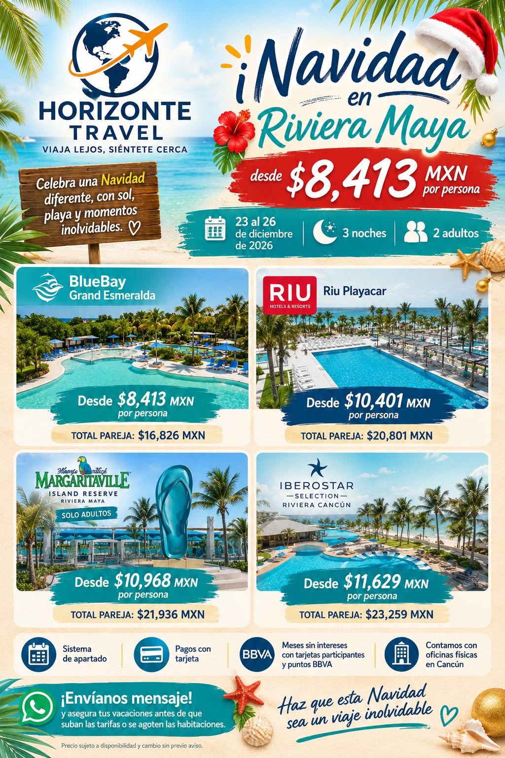 Navidad en Riviera Maya